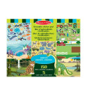 MELISSA & DOUG korduvkasutatavad kleebised Elupaigad