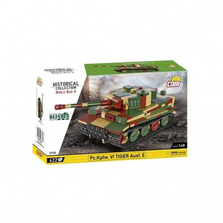 Pz.Kpfw. VI Tiger Ausf.E klotsid