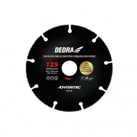 Cutting disc for wood, plastic Dedra HR1006, 230mm