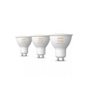 Philips Hue LED smart bulb, BT, White ambiance, GU10, 4.2 W, 3-pack