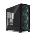 Fractal Design Meshify 3 XL must RGB TG hele toon kesk-torn toiteplokk kaasas ei ole ATX