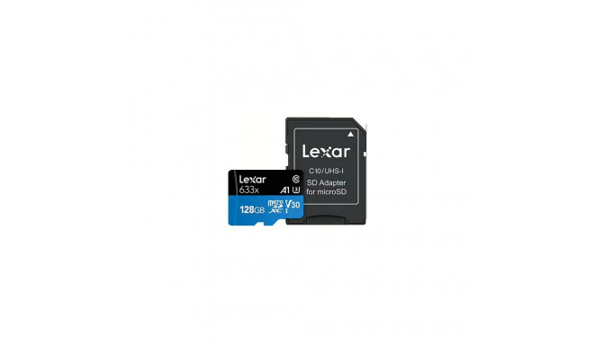 MEMORY MICRO SDXC 128GB UHS-I/W/A LMSBLPL128G-BNANG LEXAR