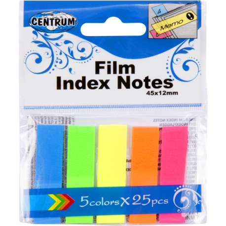Centrum märkmepaber 45x12mm 5x25tk