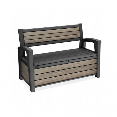 Keter 29213853 Ashwood 227L Storage Bench