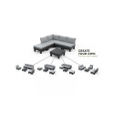 Keter 29212921900 Elements 3-Seater Sofa