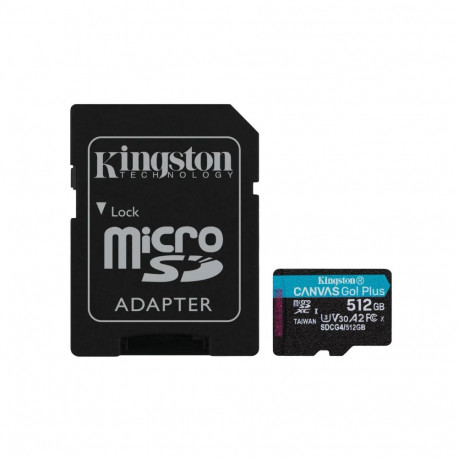Kingston Canvas Go Plus 512GB microSDXC Memory Card