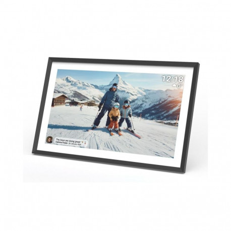 Denver PFF-1081 digital photo frame Black 25.6 cm (10.1") Touchscreen Wi-Fi