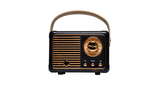 DENVER BTP-203B kaasaskantav juhtmevaba Bluetooth kõlar 3 W must (BTP-203B)