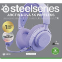 Steelseries Arctis Nova 3X Headset Wireless Head-band Music/Everyday Bluetooth Lavender