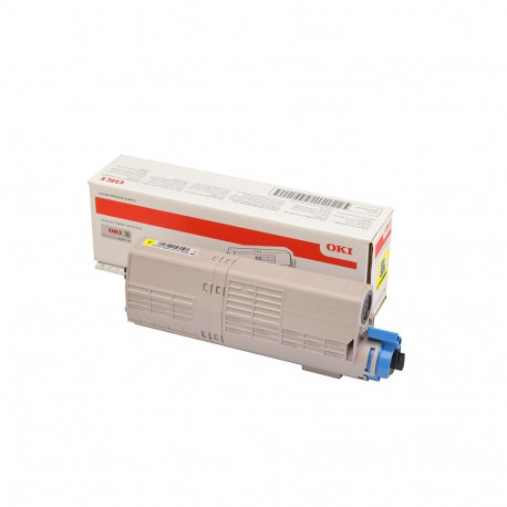 OKI 46490605 originaal kollane toonerikassett 1 tk