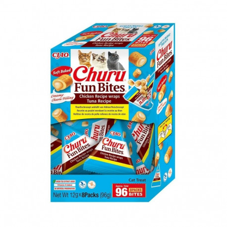 INABA Churu Fun Bites Chicken and tuna - cat treats - 8x12g