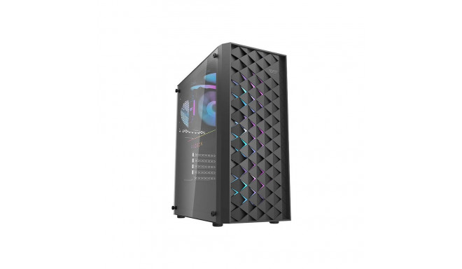 Darkflash DK351 computer case (black) + 4 RGB fans