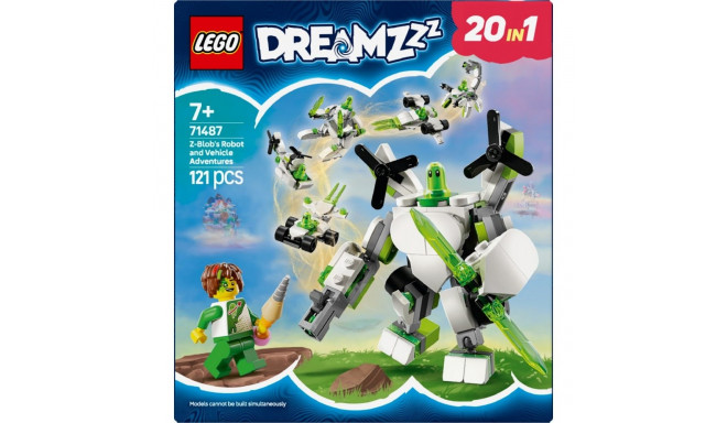 Klocki dreamzzz 71487 z-bloba seiklused robotid ja sõidukid