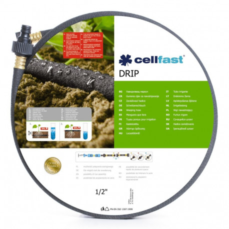 Cellfast Drip 1/2" 22,5 m kastmisvoolik
