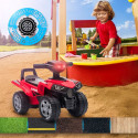 Jeździk pchacz chodzik dla dzieci na roczek Quad Good Year czerwony