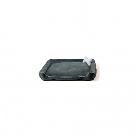 Pet Bed - GO GIFT Lux Graphite 95x70cm Memory Foam