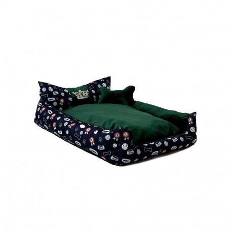 Pet Bed - Go Gift 110x90x18cm Green