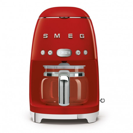 Coffee Maker - Smeg Drip Coffee Maker 10 Cups LED Display Red