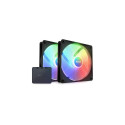 NZXT F140 RGB Core Computer case Fan 14 cm Black 2 pc(s)