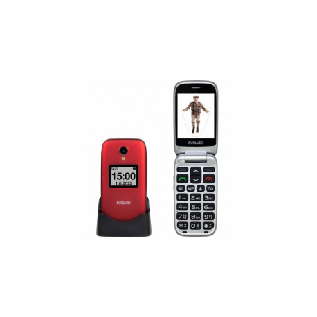 Evolveo EasyPhone FS 7.11 cm (2.8") 105 g Red Senior phone