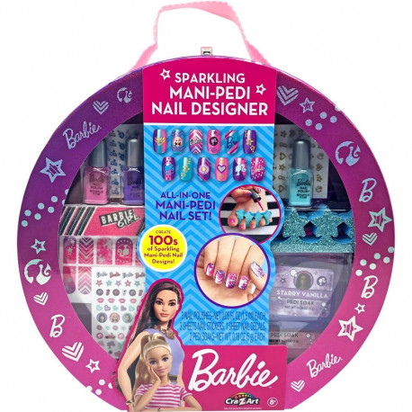 BARBIE Mani-Pedi Designer set Sparkling