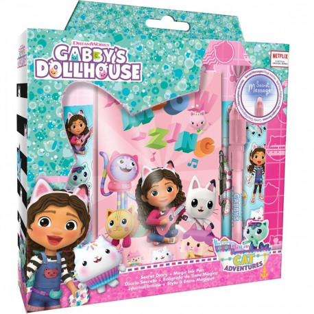 Gabby Dollhouse võlupliiatsiga päevik