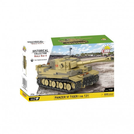 Klocki Panzer VI Tiger I no 131 442 klocki