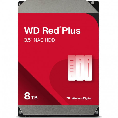 WD Red Plus 8TB 3.5'' SATA III (6Gb/s) Server Drive (WD80EFPX)