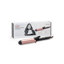Babyliss keraamilise küttesüsteemiga lokitangid 38 mm läbimõõduga, 6 kuumustaset, ekraan, must/roosa