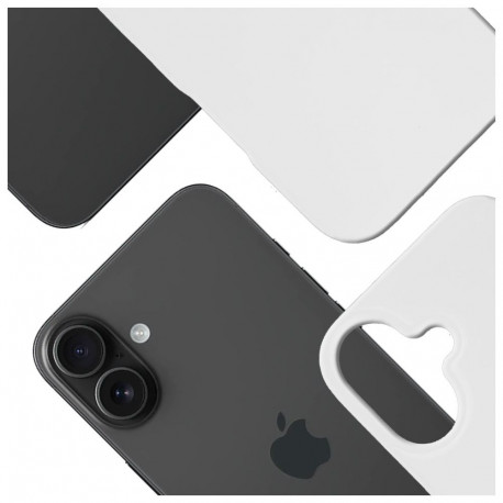 3MK Hardy MagSilicone Case for Apple iPhone 16 White