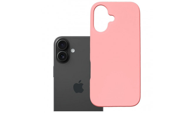 3MK Hardy MagSilicone ümbris Apple iPhone 16 roosa