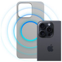 3MK Hardy MagSilicone Case for Apple iPhone 16 Pro Titanium