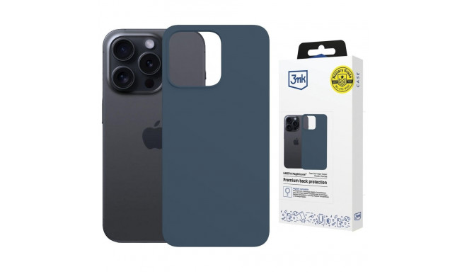 3MK Hardy MagSilicone ümbris Apple iPhone 15 Pro Max sinine