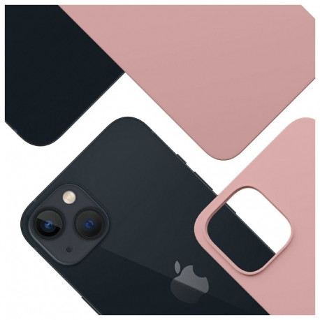 3MK Hardy MagSilicone ümbris Apple iPhone 15 roosa