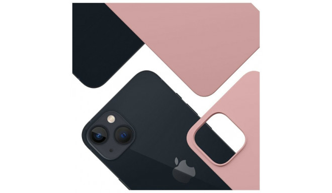 3MK Hardy MagSilicone Case for Apple iPhone 15 Pink