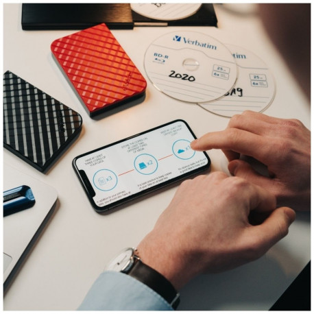 BD-R Verbatim Datalife 25GB 6X 25 tk 43837