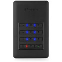 Verbatim Store n Go kaasaskantav väline kõvaketas klaviatuuriga 1TB must 53401