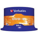 DVD-R Verbatim matt hõbedane 4.7GB 16X 50tk 43548 DVD-R Verbatim matt hõbedane 4.7GB 16X 50tk 43548