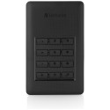 Verbatim Store n Go kaasaskantav väline kõvaketas klaviatuuriga 1TB must 53401