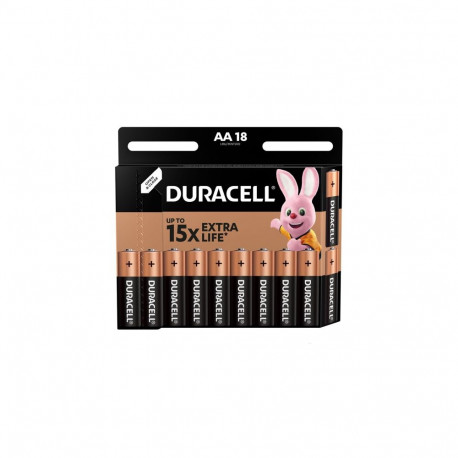Duracell MN 1500 Basic AA (LR6) Blister Pack 18pcs