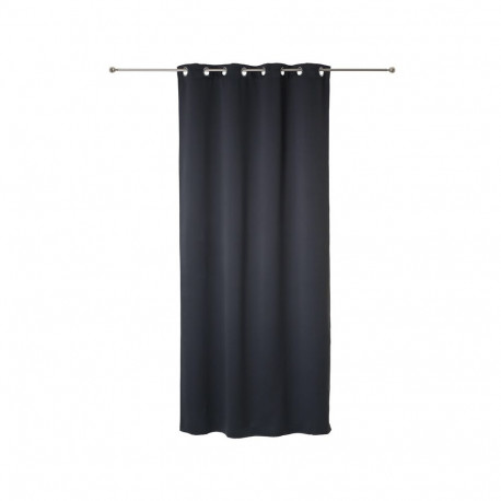 BLACKOUT DARK GREY CURTAIN 140X260 N