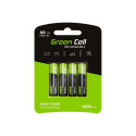 Green Cell Rechargeable Batteries 4x AA R6 2600mAh