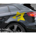 Autokleebis Foliatec FO33970 Must (1 Ühikut)