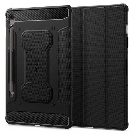Kaitsekaaned Rugged Armor Pro, Samsung Galaxy Tab S10 FE / Tab S9, must, Spigen