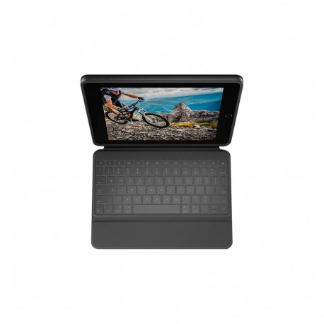 LOGITECH Rugged Folio Keyboard and folio case Apple Smart connector Nordic for Apple 10.2inch iPad (