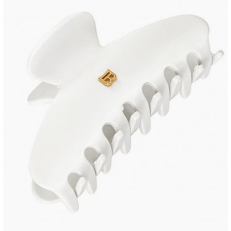 BALMAIN HAIR juukseklamber valge M / Pince à Cheveux White M