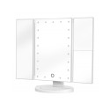 Humanas HS-ML04 Make-up Mirror with LED Lights - White