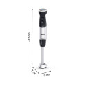 Tefal Quickchef+ HB671830 blender 1000 W must roostevaba terasiga saumikser