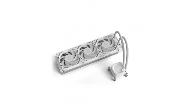 EK Water Blocks EK-Nucleus AIO CR360 Lux D-RGB täielik veejahutus valge