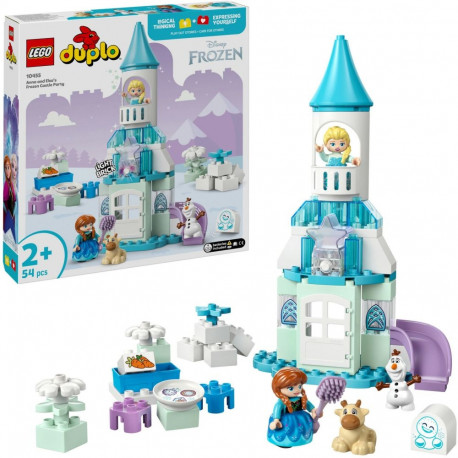 LEGO 10455 DUPLO Disney Anna and Elsa's Ice Palace Party, construction toy